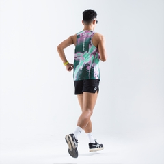 Áo Singlet Chạy Bộ Premium Wolf Active Outbreak W274, Siêu Nhẹ, Tối Ưu Chuyển Động