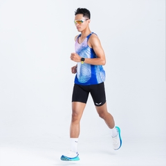 Áo Singlet Chạy Bộ Nam Premium Wolf Active Luminary W276, Công nghệ Seamless & Flatlock