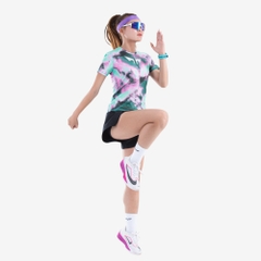 Áo Thun Chạy Bộ Nữ Wolf Active Outbreak W277, Chất Liệu Wolf Active Cực Nhẹ, Thoáng Khí