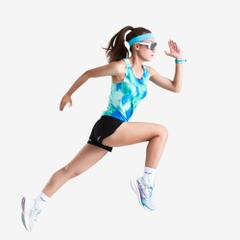 Áo Singlet Chạy Bộ Nữ Premium Wolf Active Outbreak W04, Công Nghệ Seamless & Flatlock, Nhanh Khô