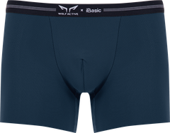 Quần Lót Nam Thể Thao Wolf Active x iBasic PANM155 Airy Thoáng Khí Phom Trunk Không Đường May Freecut