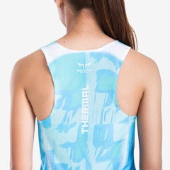 Áo Singlet Chạy Bộ Nữ Premium Wolf Active Thermal W05 Công Nghệ Seamless & Flatlock, Nhanh Khô