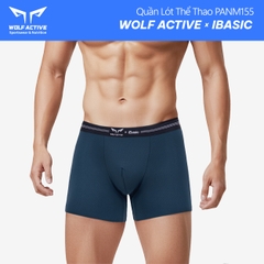 Quần Lót Nam Thể Thao Wolf Active x iBasic PANM155 Airy Thoáng Khí Phom Trunk Không Đường May Freecut