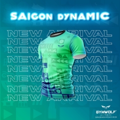 Áo Chạy Bộ Wolf Active Sài Gòn Dynamic W90, Áo Chạy Bộ Nam, Quick Dry, Co Giãn 4 Chiều