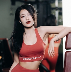 Áo Bra Tập Gym, Áo Bra Nữ Tập Yoga Wolf Active Chất Liệu Co Giãn, Lên Form Tôn Dáng WOLF65