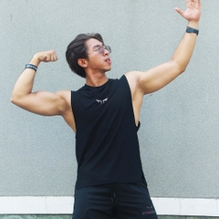 Áo Tanktop Wolf Active Powertank 188, Áo Ba Lỗ Gym, Chất Vải Mềm Mịn, Thoáng Khí, Co Giãn 4 Chiều