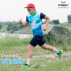 Áo Chạy Bộ Wolf Active Mây Trời Tây Bắc W37, Chất Vải Active Thoáng Mát, Nhẹ Nhàng, Thấm Hút Mồ Hôi