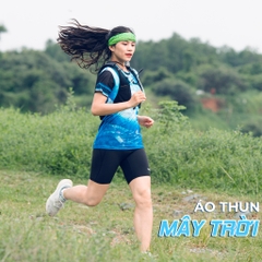 Áo Chạy Bộ Wolf Active Mây Trời Tây Bắc W37, Chất Vải Active Thoáng Mát, Nhẹ Nhàng, Thấm Hút Mồ Hôi