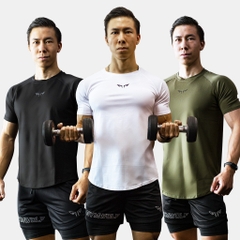 Áo Thể Thao Nam Wolf Active Pro Flex 192, Chất Vải Cotton Cao Cấp Co Giãn 4 Chiều, Thấm Hút Mồ Hôi