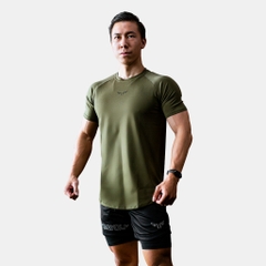 Áo Thể Thao Nam Wolf Active Pro Flex 192, Chất Vải Cotton Cao Cấp Co Giãn 4 Chiều, Thấm Hút Mồ Hôi