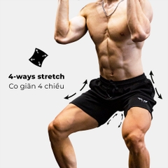 Quần Thể Thao Wolf Active Multi Sports 01 63, Quần Tập Gym Nam, Quần Thể Thao Nam, Co Giãn 4 Chiều