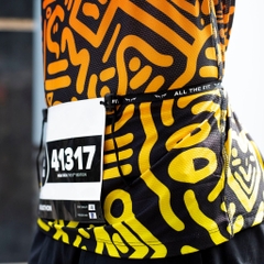 Dây Đeo Bib Chạy Bộ Marathon W58 Thương Hiệu Wolf Active tiện lợi, chắc chắn, bảo vệ áo