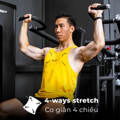 Áo Ba Lỗ Thể Thao Wolf Active Powerflex W189, Áo Tập Gym Nam Form Tôn Dáng, Chất Vải Co Giãn 4 Chiều