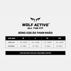 Áo Tanktop Wolf Active Powertank 188, Áo Ba Lỗ Gym, Chất Vải Mềm Mịn, Thoáng Khí, Co Giãn 4 Chiều