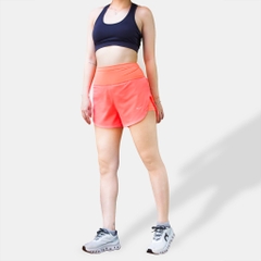 Quần Chạy Bộ Nữ 2 Lớp Essential Run V1 W79, Quần Chạy Bộ Có Túi, Chất Vải Nhẹ, Thấm Hút Mồ Hôi Tốt
