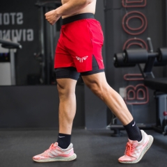 Quần 2 Lớp Thể Thao Wolf Active Essential V1 W110, Quần 2 Lớp Chạy Bộ, Tập Gym Chất Vải Cao Cấp