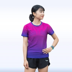 Áo Chạy Bộ Nữ Run Original 73, Áo Chạy Bộ Chất Vải Wolf Active, Nhanh Khô, Co Giãn 4 Chiều, Tôn Dáng