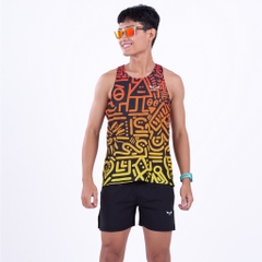 Áo Singlet Chạy Bộ Wolf Active Vui Vẻ 1 W36, Chất Vải Cao Cấp, Quick Dry, Nhanh Khô, Co Giãn 4 Chiều