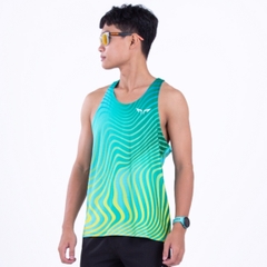Áo Singlet Chạy Bộ Nam Wolf Active Vui Vẻ 2 W35, Chất Liệu Cao Cấp, Quick Dry, Nhanh Khô, Co Giãn 4 Chiều