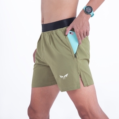 Quần Chạy Bộ Nam Wolf Active Speed Run W130, Quần Chạy Cao Cấp, Nhanh Khô, Thoáng Khí, Nhiều Túi