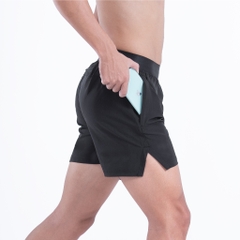 Quần Chạy Bộ Nam Wolf Active Speed Run W130, Quần Chạy Cao Cấp, Nhanh Khô, Thoáng Khí, Nhiều Túi