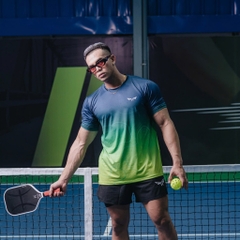 Áo Thể Thao Pickleball, Chạy Bộ Nam Essential W91, Chất Vải Maxcool Mềm Mịn, Co Giãn 4 Chiều