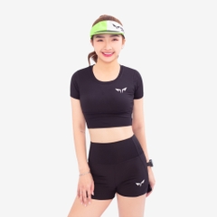 Áo Croptop Nữ Wolf Active Flexfit W216, Áo Tập Mềm Mịn, Tôn Dáng, Thấm Hút Mồ Hôi, Co Giãn Thoải Mái