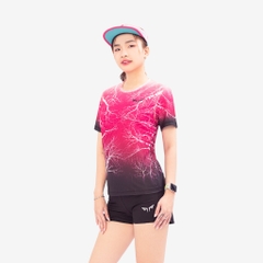 Áo Thun Chạy Bộ Nữ Wolf Active Winter Light W141, Chất Vải Wolf Active Nhẹ, Nhanh Khô, Tôn Dáng
