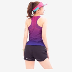 Áo Singlet Chạy Bộ Nữ Wolf Active Run Original W106, Áo Ba Lỗ Chạy Bộ Thoáng Khí, Màu Sắc Nổi Bật
