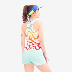 Áo Singlet Chạy Bộ Nữ Wolf Active Mạch Ngầm 109, Áo Ba Lỗ Chạy Bộ Thoáng Khí, Nhanh Khô