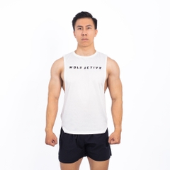 Áo Tanktop Gym Wolf Active Fitpro W145, Áo Tanktop Gym Nam, Chất Vải Nhẹ, Nhanh Khô, Thoáng Khí