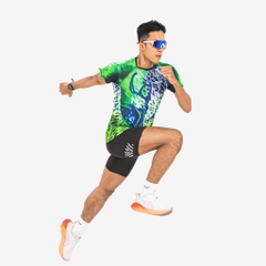 Áo Thun Chạy Bộ Nam Wolf Active Fern Cell W265, Chất Vải Wolf Active Siêu Nhẹ, Thoáng Khí, Đẹp Mắt