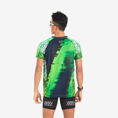 Áo Thun Chạy Bộ Nam Wolf Active Fern Cell W265, Chất Vải Wolf Active Siêu Nhẹ, Thoáng Khí, Đẹp Mắt