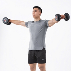 Áo Thun Tập Gym Wolf Active Gym Essential 146, Vải Maxcool Mềm Mịn, Thoáng Khí, Mát Mẻ