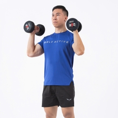 Áo Thun Tập Gym Wolf Active Gym Essential 146, Vải Maxcool Mềm Mịn, Thoáng Khí, Mát Mẻ