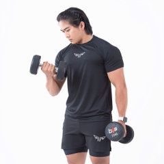 Áo Tập Gym Nam Wolf Active Muscle Flex W147, Chất Vải Wolf Pro Cao Cấp, Mềm Mịn, Co Giãn 4 Chiều