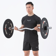 Áo Thể Thao Nam Wolf Active Powerfit W191, Áo Thể Thao Vải Active Max Mềm Mịn, Thấm Hút Mồ Hôi Tốt