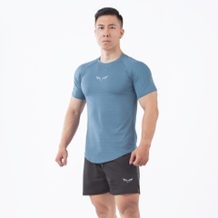 Áo Thể Thao Nam Wolf Active Powerfit W191, Áo Thể Thao Vải Active Max Mềm Mịn, Thấm Hút Mồ Hôi Tốt