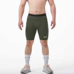 Quần Bó Cơ Nam Wolf Active Super Fast W144, Quần Bó Cơ Nhiều Túi, Chất Liệu Mềm Mịn, Co Giãn 4 Chiều