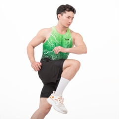 Áo Singlet Chạy Bộ Nam Wolf Active Winter Light W167, Áo Nhẹ, Nhanh Khô, Thoáng Khí, Co Giãn 4 Chiều