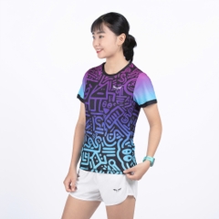 Áo Chạy Bộ Nữ Vui Vẻ 1 W11, Chất Vải Cao Cấp Wolf Active, Nhanh Khô, Co Giãn 4 Chiều, Tôn Dáng
