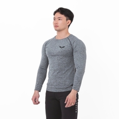 Áo Tay Dài Nam Wolf Active Powerfit V3, Form Raglan Tôn Dáng, Chất Vải Cao Cấp