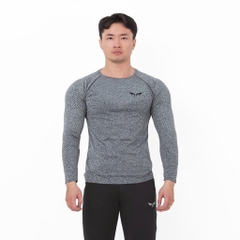 Áo Tay Dài Nam Wolf Active Powerfit V3, Form Raglan Tôn Dáng, Chất Vải Cao Cấp