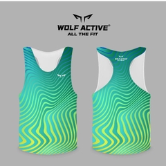 Áo Singlet Chạy Bộ Nam Wolf Active Vui Vẻ 2 W35, Chất Liệu Cao Cấp, Quick Dry, Nhanh Khô, Co Giãn 4 Chiều