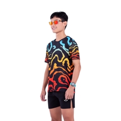 Áo Chạy Bộ Nam Wolf Active Mạch Ngầm W28, Chất Vải Wolf Active Nhẹ, Nhanh Khô, Thoáng Khí