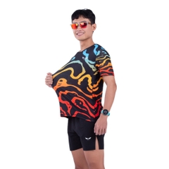 Áo Chạy Bộ Nam Wolf Active Mạch Ngầm W28, Chất Vải Wolf Active Nhẹ, Nhanh Khô, Thoáng Khí