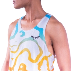 Áo Chạy Bộ Singlet Wolf Active Mạch Ngầm W29, Chất Vải Mỏng Nhẹ, Nhanh Khô, Co Giãn 4 Chiều