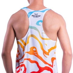 Áo Chạy Bộ Singlet Wolf Active Mạch Ngầm W29, Chất Vải Mỏng Nhẹ, Nhanh Khô, Co Giãn 4 Chiều