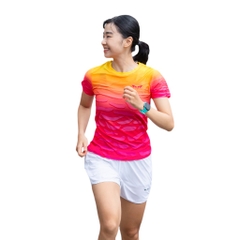 Áo Chạy Bộ Nữ Wolf Active Hồn Đá W101, Áo Chạy Bộ Cao Cấp, Vải Wolf Light Siêu Nhẹ, Co Giãn 4 chiều