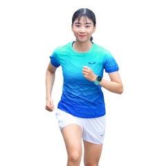 Áo Chạy Bộ Nữ Wolf Active Hồn Đá W101, Áo Chạy Bộ Cao Cấp, Vải Wolf Light Siêu Nhẹ, Co Giãn 4 chiều
